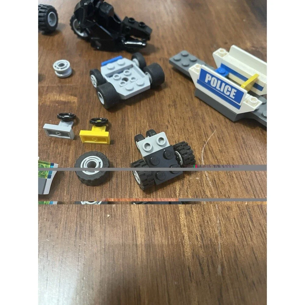Lot Of Assorted Car Lego Pieces And Accessories